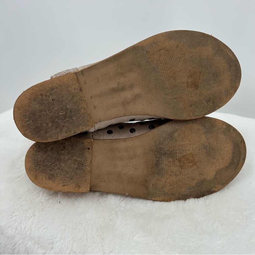 MUSSE & CLOUD (Anthropologie) Size 7.5 (EU 38) Ailike Peep Toe Sandals - Picture 10 of 10